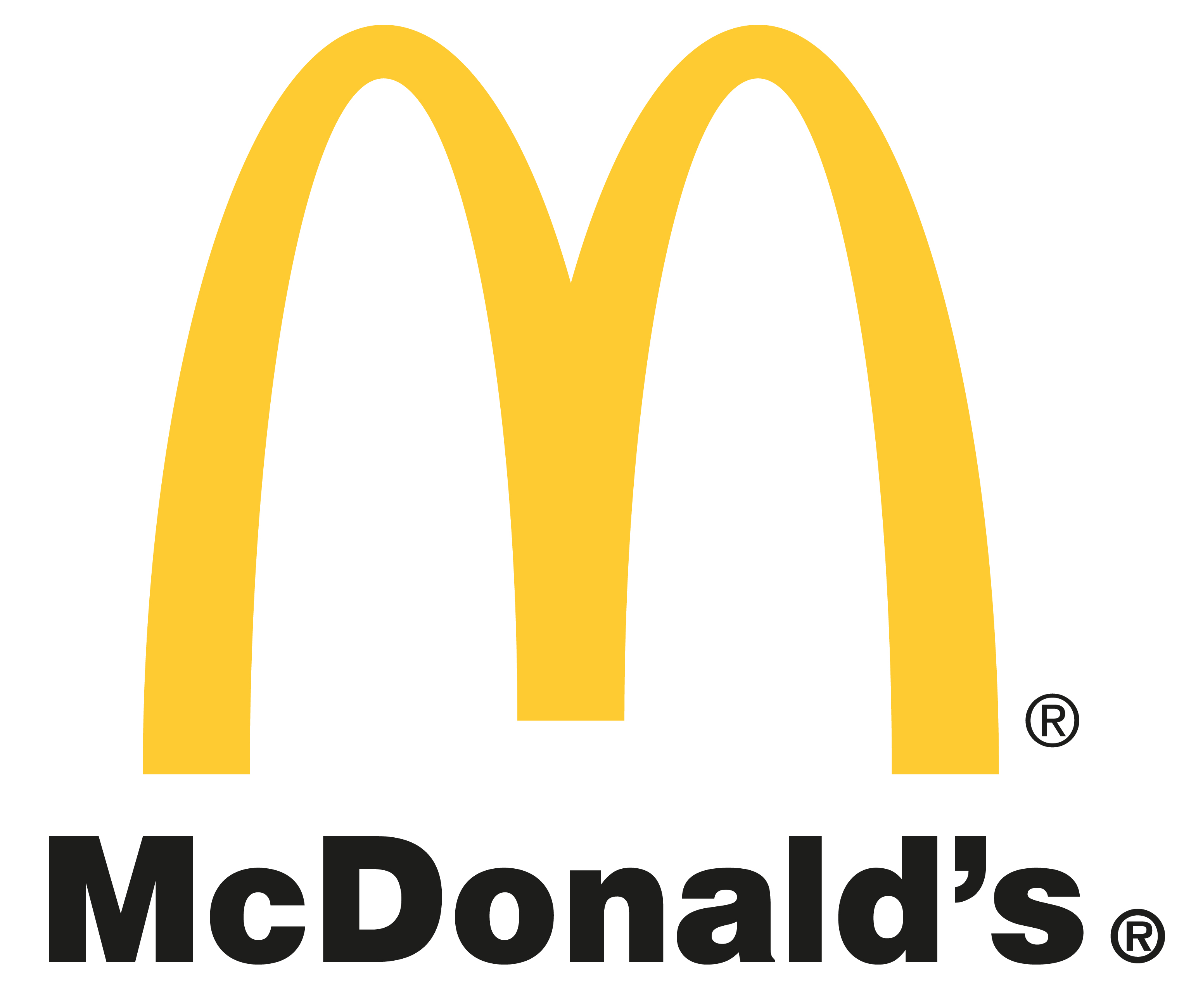 MCD Logo Kirmizi Beyaz