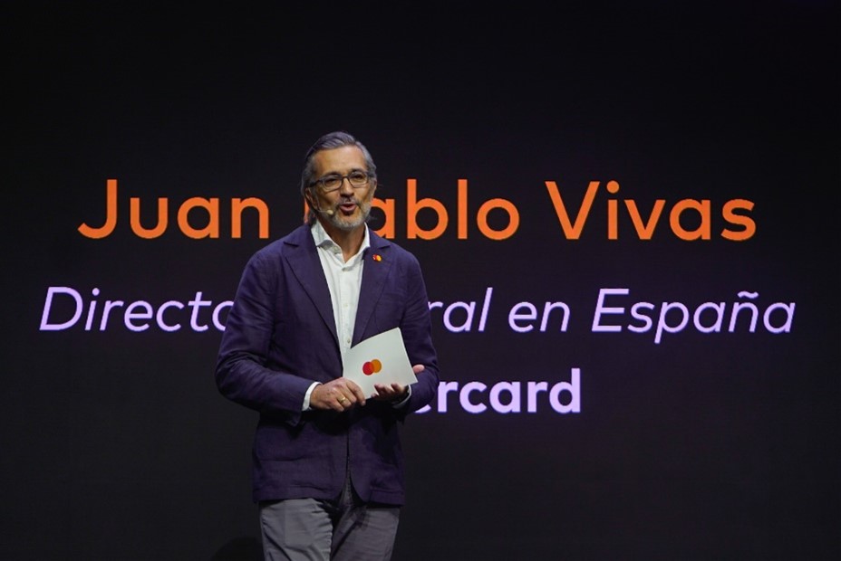 Juan Pablo Vivas, director general de Mastercard España, en el Mastercard Innovation Forum 2025.