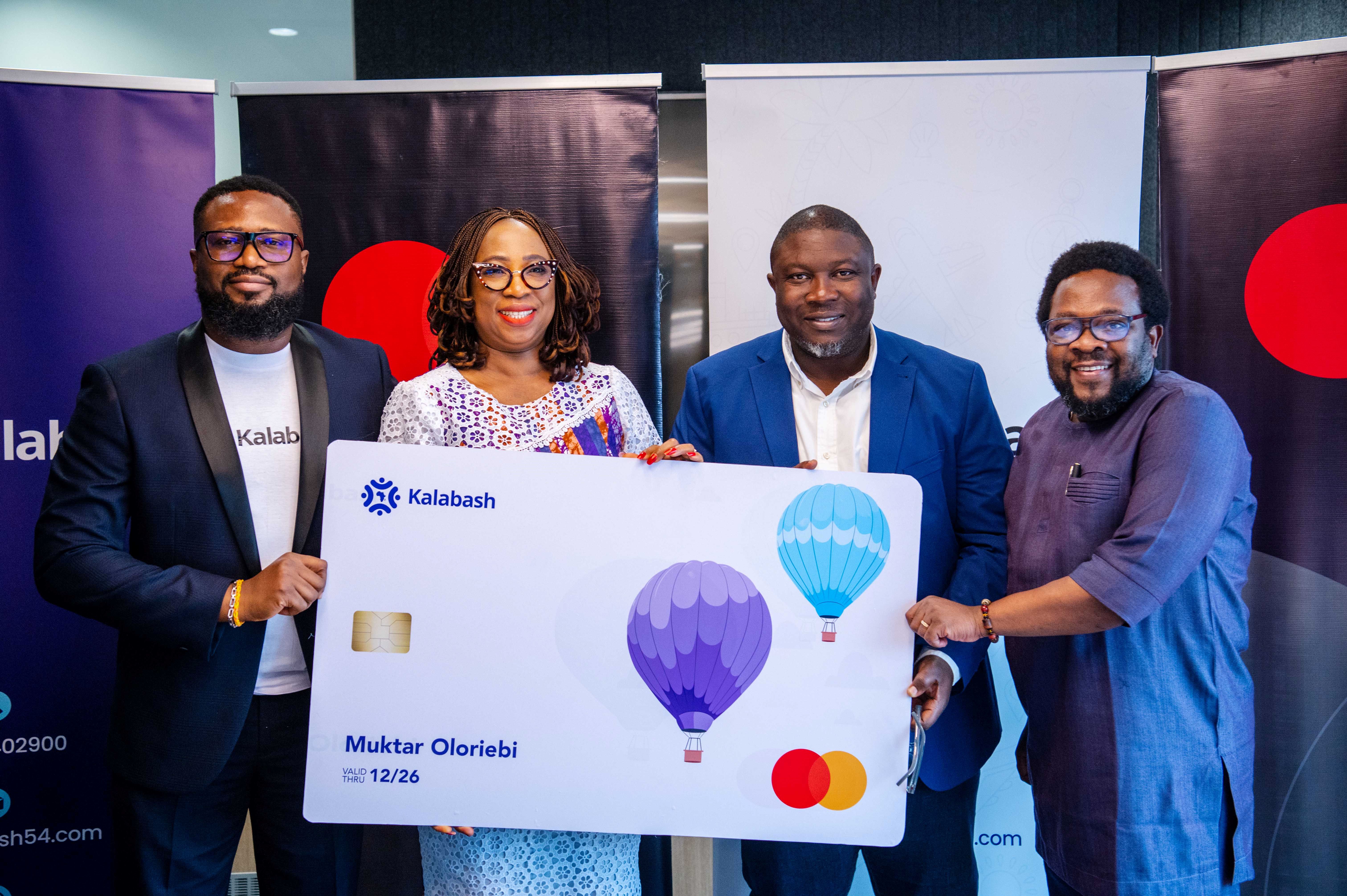 L-R: Ladi Ojuri, Chief Executive Officer of Kalabash54 and Bayo Adedeji, Group Chief Executive Officer of Wakanow Group.